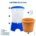 thumbnail image 3 of Purificador de Agua Ecofiltro Dispensador 20L Color Azul Obscuro Ecológico con Carbón Activado, 3 of 6