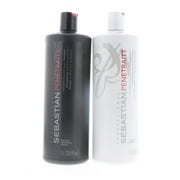 Sebastian Penetraitt Strengthening and Repair Shampoo 33 oz , Conditioner 33 oz Set
