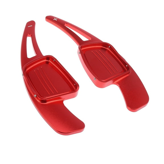 Pair Red Steering Wheel Shift Paddle Shifter for Audi  Aluminum Alloy