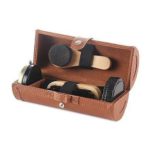 Leather Shoe Polish Maintenance Tools For Professional Women 16.5X10X10Cm Polishing 1Set