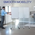 thumbnail image 5 of VIVO Mobile Dry Erase Board 24" x 36" Magnetic Double Sided Whiteboard Stand, 5 of 8