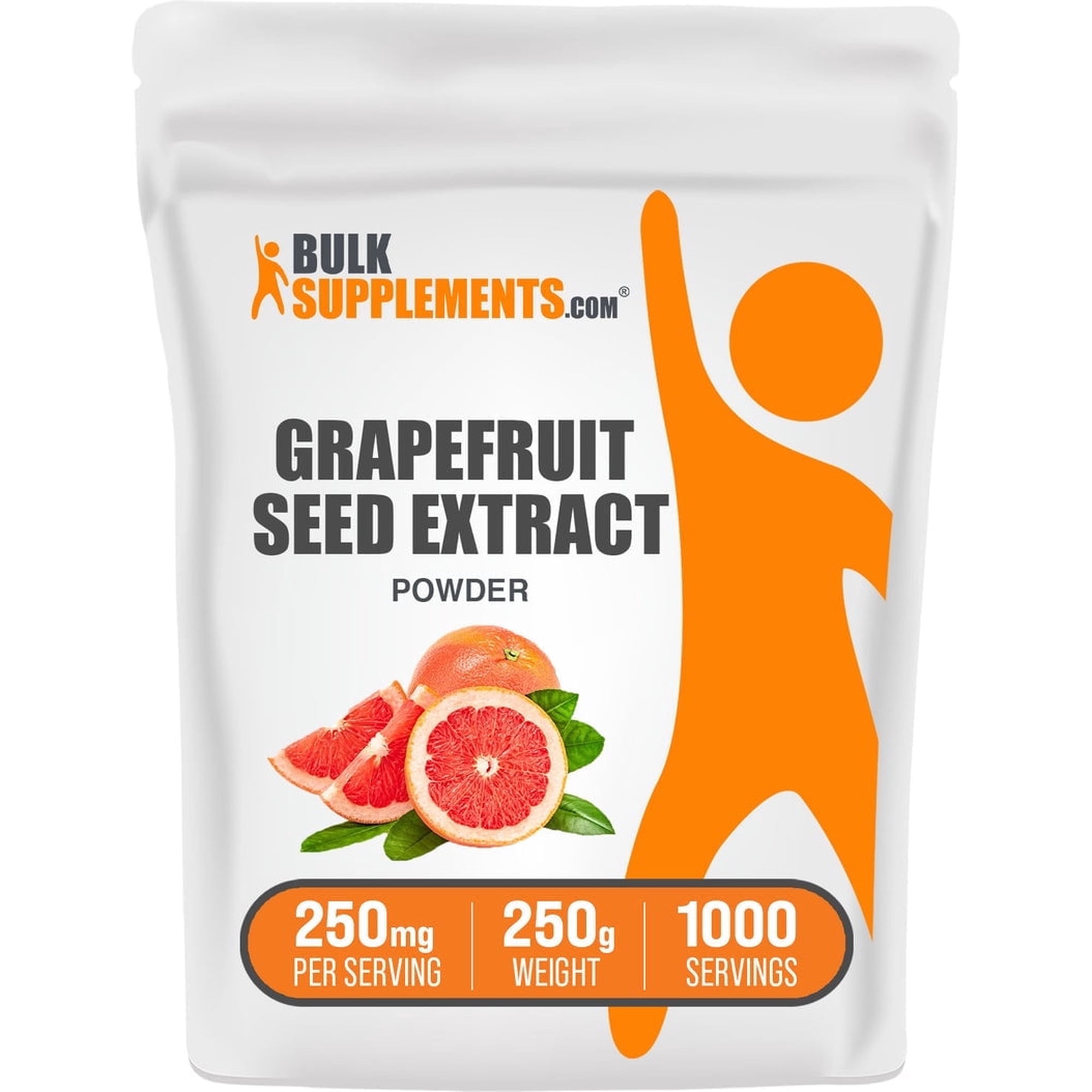 BulkSupplements Grapefruit Seed Extract Powder - 250mg per Serving - 250 Grams (8.8 oz)