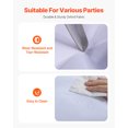 thumbnail image 2 of KFFKFF Inflatable Night Club 26.2 x 19.7 x 13.1 FT, Inflatable Party Tent with 1100W Air Pump, Spacious Pavilion for Celebrations and Birthdays, White, 2 of 9