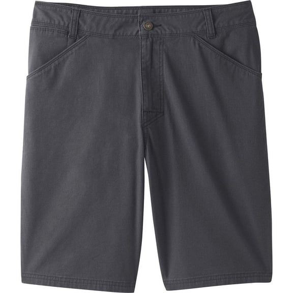 prAna Men's Santiago Short 10"" Inseam, Charcoal, 38