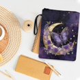 thumbnail image 4 of HELLHERO 1 pc Classic Book Protector 11.42 x 8.66 Inch Polyester Fabric Bible Case Bag Book Organzoer Holder with Handle Birthday Gift for Women, 4 of 8
