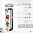 thumbnail image 4 of Teacher Appreciation Gifts Teacher Tumbler 20oz Stainless Steel Insulated Cup Travel Mug Graduation Teacher Tumbler Gifts for Teachers on Birthday Christmas Men Women Appreciation Gifts（slim model）, 4 of 6