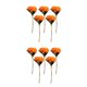 thumbnail image 3 of Flores artificiales Inteprter 5 piezas no tóxicas para manualidades, 3 of 6