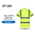thumbnail image 4 of SFVest High Visibility Reflective Safety Work Shirt Reflective Vest Breathable Work Clothes Reflective T-shirt Working Clothes Safety Shirt, 4 of 7