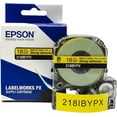 thumbnail image 5 of Epson LABELWORKS 218IBYPX - Black on Yellow PET Label Maker Tape, Strong Adhesive - 3/4" (18MM) Wide, 30 ft, 5 of 5