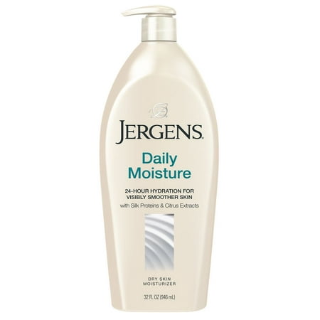 (2 pack) (2 pack) Jergens Daily Moisture Lotion for Dry Skin, 32 oz