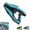 Blue, variant on Electric Water Gun with LED & Mist Effects, Rechargeable Automatic Water Blaster with Futuristic Axe Design, Large Capacity Tank, Long Shooting Blasts for Pool, Beach