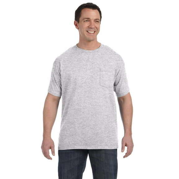 Hanes H5590 Men's 6.1 Oz. Tagless-TM Pocket T-Shirt