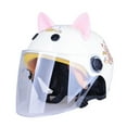 thumbnail image 3 of Almencla Winter Helmet Decor Head Protection Sports Helmet for Skating Outdoor Biking White, 3 of 8
