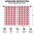 thumbnail image 2 of Blackout Kids Curtains,Pink Cartoon Unicorn Pattern Childrens Insulated Curtains Set Of 2,Bedroom Essentials,Toddler Room Decor 42"x63", 2 of 5
