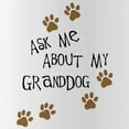 thumbnail image 2 of CafePress - Ask Me About My Granddog Water Bottle - Stainless Steel Water Bottle, Sports Bottle, 1.0L, 2 of 5