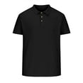 thumbnail image 4 of Aloohaidyvio George Mens Polo Shirts ,Spring Summer Mens Golf Sports Polo Shirt Short Sleeve Performance Moisture-Wicking Pique Shirt, 4 of 6