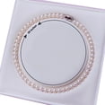 thumbnail image 2 of QIQUWOHUL Freshwater Cultured Pearl Necklace For Women With AAA+ Quality Real Pearls | 20 Inches Pearl Strand With 925 Sterling Silver Clasp And Box, 2 of 6