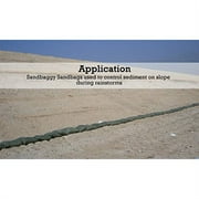 Sandbaggy Sandbags for Flooding, Green, 25 Count