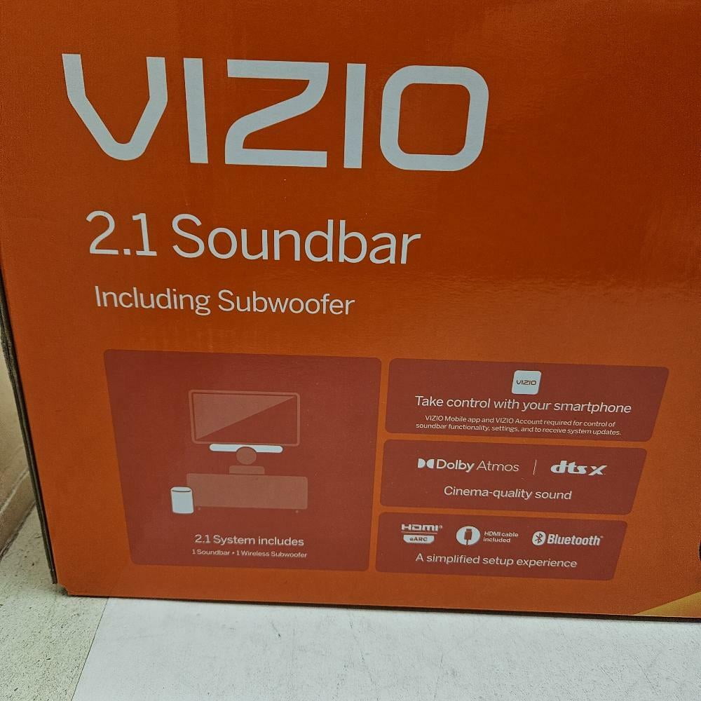 VIZIO 2.1 Sound Bar Speaker SV210M0808