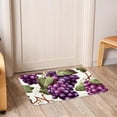 thumbnail image 6 of Grape Polyester Non-Slip Machine Washable Floor Carpet Chair Mat Floor Rug, 6 of 6
