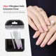 thumbnail image 4 of 10 Uds. Forma de extensión de uñas de fibra de vidrio Fibernails Building UV Gel acrílico TFixol Natural, 4 of 7