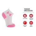 thumbnail image 2 of Calcetines Under Armour para bebés y niñas, paquete múltiple, color rosa, 12 a 24 m, 2 of 5