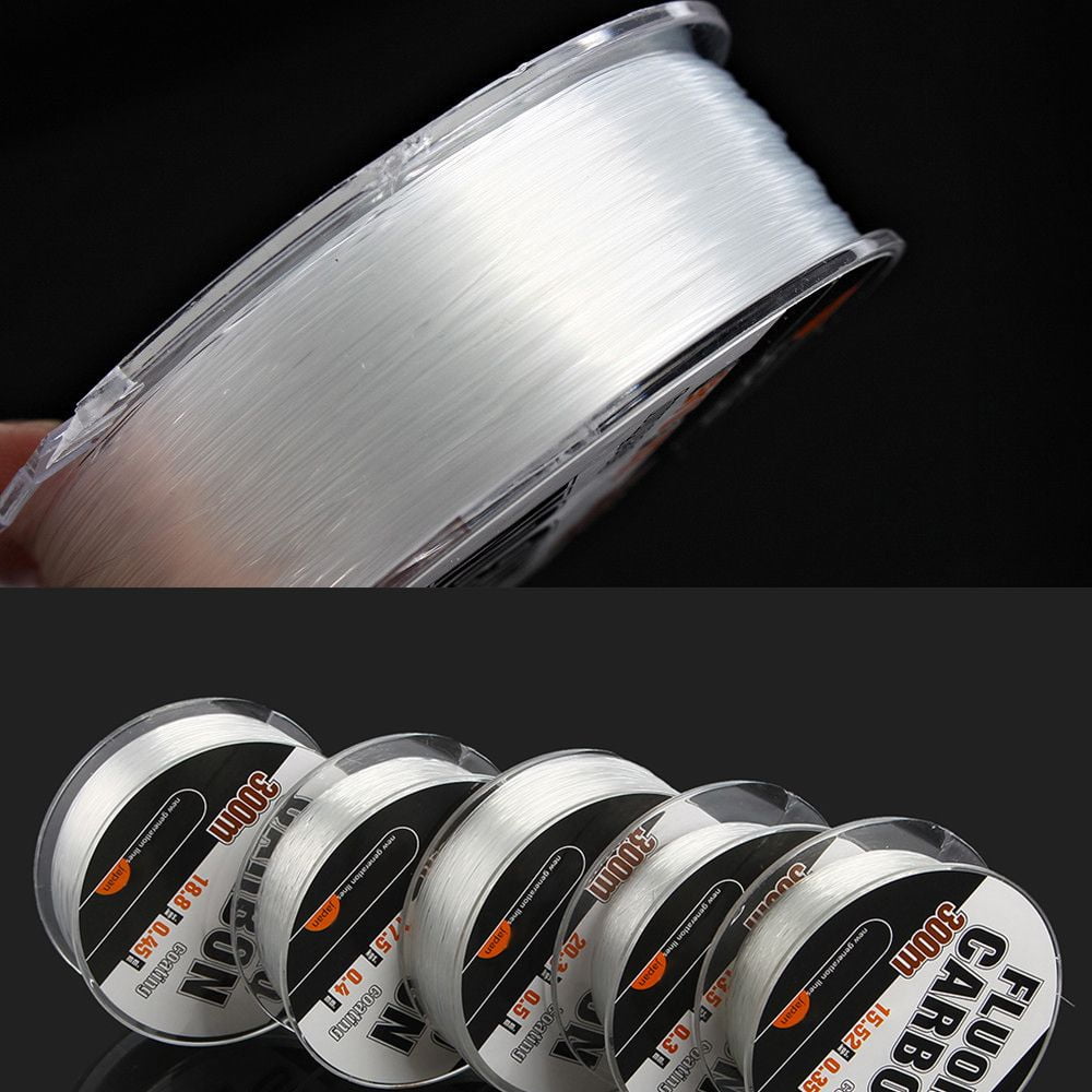 Nylon Invisible Wire Angling Monofilament Polyester Bait Elastic Thread  Spool Fishing Line FluoroCarbon DIA.-0.5MM 