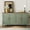 Farmhouse-Green, variant on HLR Large Sideboard Buffet Cabinet with Storage, 59.4" Modern Coffee Bar Cabinet for Dining Room Living Room, Green