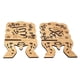 thumbnail image 4 of Yuarrent Wood Book Holder Removable Portable Bookshelf Decoration Lightweight Stand Stand Table Handmade Books Folding Holder for Decoración del hogar Yuarrent HA034888-00, 4 of 6