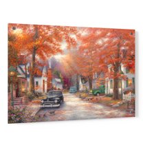 Epic Art 'A Moment on Memory Lane' by Chuck Pinson, Acrylic Glass Wall Art, 36"x24"