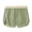 Green, variant on Asxite Plus Size Mens Pajamas Shorts Loose Breathable Solid Thin Casual Sleepwear