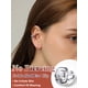 thumbnail image 4 of Silvora esqueleto Ear Cuff para hombres y mujeres pendientes abiertos de plata esterlina no Piercing ajustable joyería de oreja para Halloween Cosplay fiesta, 4 of 8