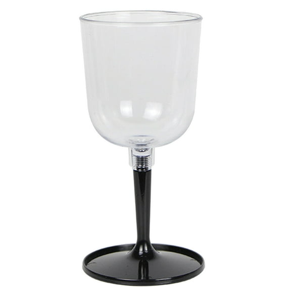 Foldable Wine Glass, Shatterproof Clear Champagne Glasses Detachable Stem Wine Cup for Outdoor Travel Wine Glasses
