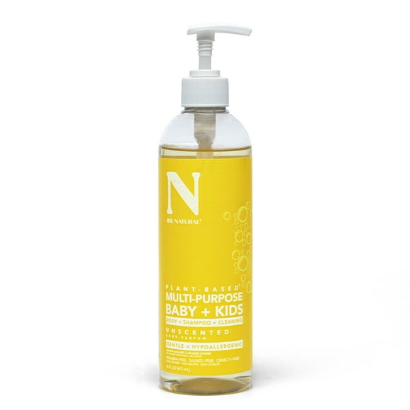 Dr. Natural Savon Multi-Usage pour Bébés et Enfants, Non Parfumé, 473 ml