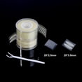 thumbnail image 4 of 1200 Pieces Invisible Double Eyelid Tape Double Eyelid Sticker Adhesive Tape With 2 Pieces Of Fork Rods, Skin Color, 4 of 7