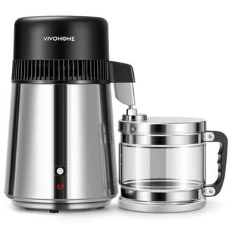 Megahome Stainless Steel Water Distiller - Glass Collection