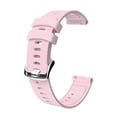 thumbnail image 1 of Correa de reloj de silicona con patrón de rombo, correa de repuesto para Garmin / HUAWEI / Samsung 20 mm, rosa Speravity EL2641-05, 1 of 2