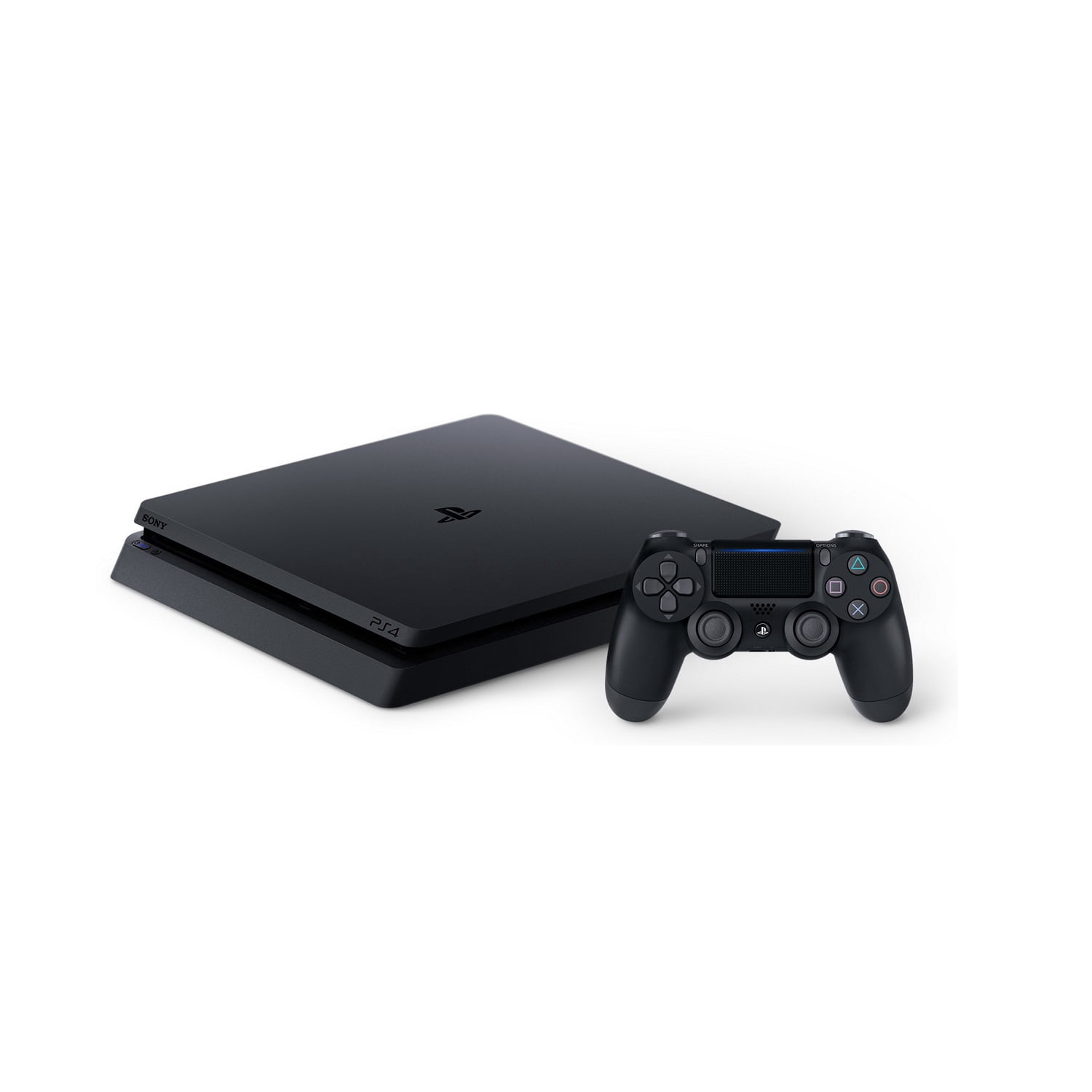 Restored Sony PlayStation 4 Slim, 1TB Gaming Console, Black, 3002189 (Refurbished) thumbnail 7