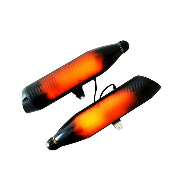 Motorcycle Analog Sound Modification Car Subwoofer Fire-breathing Exhaust Pipe 12V Bluetooth Speaker With Light ,High Sound