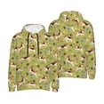 thumbnail image 6 of Bingfone Running Beagle Men's Drawstring Hoodie Long Sleeve Pocket Sweatshirts-Medium, 6 of 6