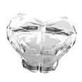 thumbnail image 4 of GUOOL Bouton de Toilette en Forme de Cœur 4x Bouton de Réservoir de Toilette pour Accessoire de Maison Transparent, 4 of 9