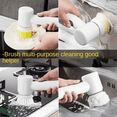 thumbnail image 3 of Wireless Electric Cleaning Brush-Multi-Functional Handheld Power Scrubber for Kitchen, Bathroom, Dishes, Pots, and Pans, 3 of 3