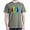 Military Green, variant on CafePress - Dark T Shirt Rainbow Pentacle Black - Men's Classic Graphic Cotton T-Shirt