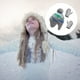 thumbnail image 3 of Minnieouse Gorro Conjunto de guantes Diseño de orejeras Gorros de punto para niños con patrones de dinosaurios Dibujos animados Accesorios de invierno Sombreros gris azul verde S 1-2 ans Minnieouse AP009413-25B, 3 of 6