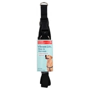 Vibrant Life Nylon Adjustable Step-In Dog Harness, Black, L