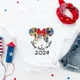 thumbnail image 3 of Ropa de vacaciones familiares de Disney, moda para viaje a Disneylandia, camiseta informal para niña, ropa de calle de manga corta de verano, camiseta para bebé niño, 3 of 5