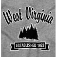 thumbnail image 2 of West Virginia Cute Forest Souvenir Men's Graphic T Shirt Tees Brisco Brands S, 2 of 6