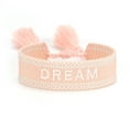 thumbnail image 1 of Wweixi Hand Woven Friendship Bracelets With Precision Embroidery Detail Manual Edge Locking Adjustable Rope Light-dream, 1 of 6