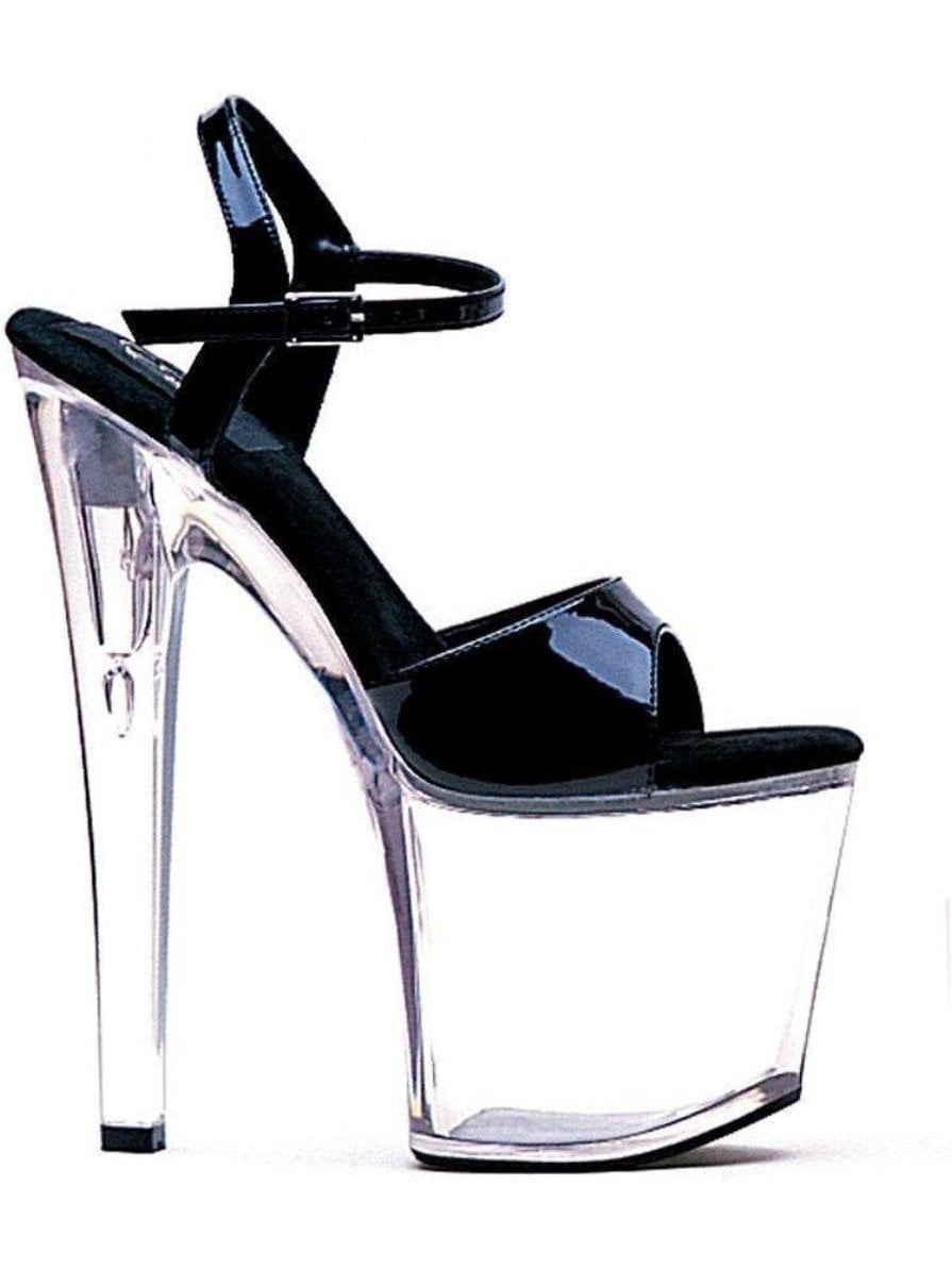 Heel Womens Clear Bottom Sandal 
