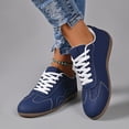 thumbnail image 6 of Uobin Women's Low Top Casual Lace Up Sneakers Fashion Minimalist Unisex Couple Matching Shoes Lightweight for Spring Summer, 6 of 9